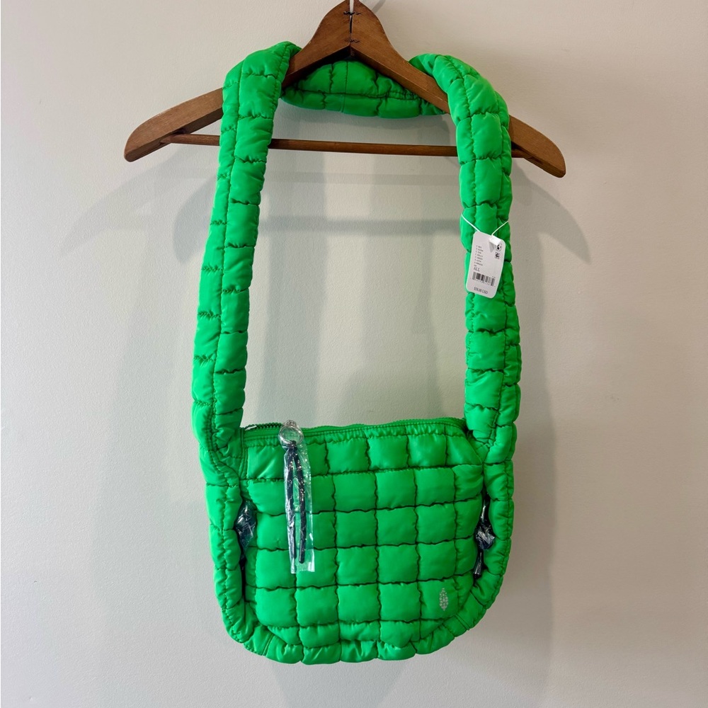 NWT Free People Quilted Baby Carryall Bag